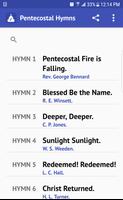 Pentecostal Hymns capture d'écran 3