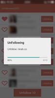 Unfollower capture d'écran 3