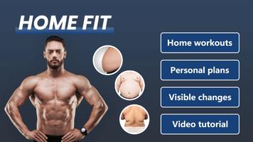 Home Fit 30 days Build Muscle plakat