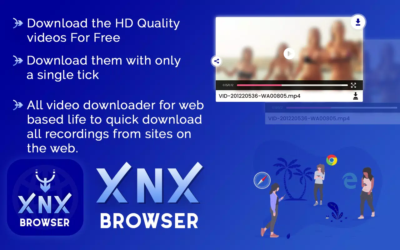 Xnx Browser: Sax Video Download安卓版应用APK下载 image