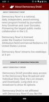 برنامه‌نما Democracy Droid! عکس از صفحه