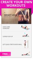 1 Schermata Fitness Femminile Esercizi