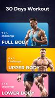 Workout - 30-Tage-Fitness Plakat