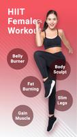 HIIT Female Workout ポスター