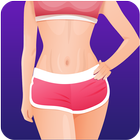 Female Flat Stomach Workout biểu tượng