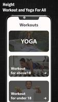 برنامه‌نما Increase Height Workout 3 Inch عکس از صفحه