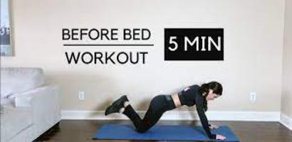 5 Minute Lazy Wokout In Bed poster