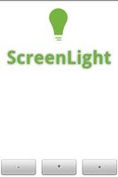 Screenlight Taschenlampe Plakat