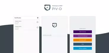 PIV-D Manager - Workspace ONE