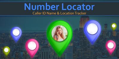 Number Locator - Caller ID Name & Location Tracker Affiche