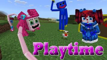 Poppy playtime minecraft Affiche