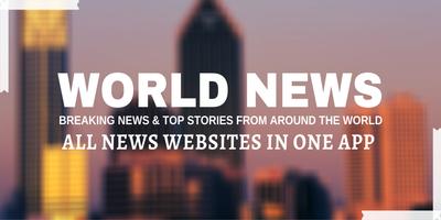 World News Today: Headlines, Breaking, Local News Affiche