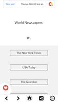 World Newspapers & Magazines capture d'écran 2