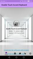 Double Touch Accents Keyboard - Accents Keyboard تصوير الشاشة 1