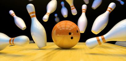 Bowling 3D Affiche