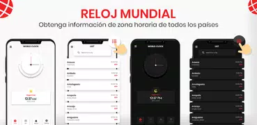 Reloj mundial: hora de todos l