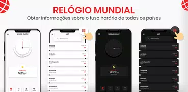 Relógio mundial: hora de todos