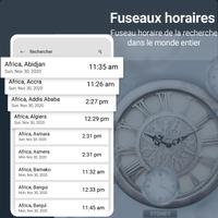 World Clock Smart Alarm App capture d'écran 1