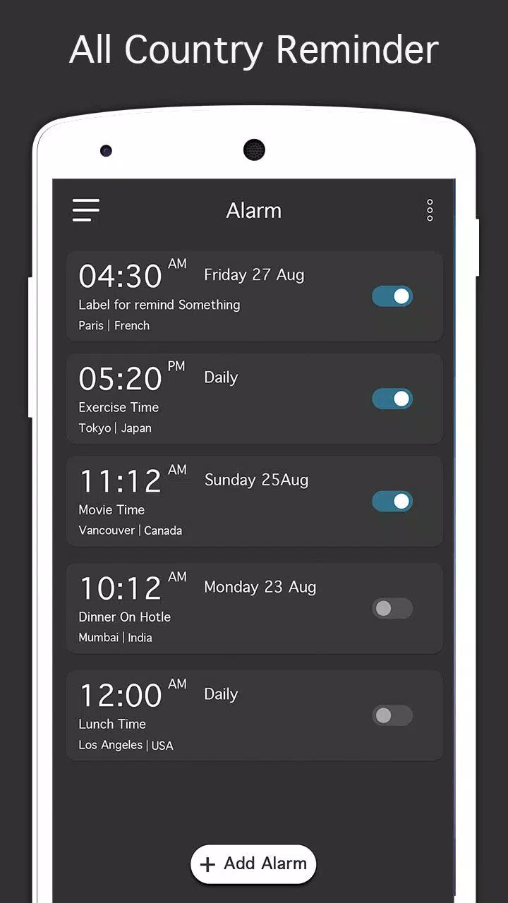 World Clock App for Android