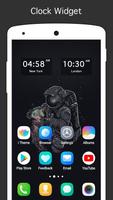 Reloj mundial con widget - Hora de todos los paíse captura de pantalla 1