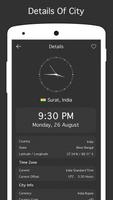 Reloj mundial con widget - Hora de todos los paíse captura de pantalla 2