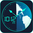 Global World clock-All countries time zones آئیکن