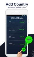 Global World clock-All countries time zones اسکرین شاٹ 2