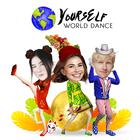Face 3D da Dança Mundial ícone