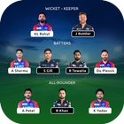 Fantasy Team 11 & Live Score icon