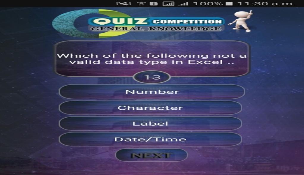 General knowledge IQ. Quiz Test.