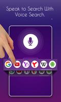 Voice Search الملصق