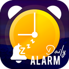 Simplistic Daily Alarm Clock Zeichen