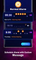 Simplistic Daily Alarm Clock Screenshot 2