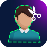 Cut Paste Background Photo icon