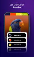 Material Customized Status Bar Screenshot 2