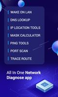 Poster Network Tools: IP, Ping, DNS