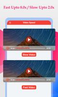 Slow And Fast Video Maker اسکرین شاٹ 1