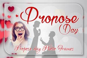 Propose Photo Frame پوسٹر