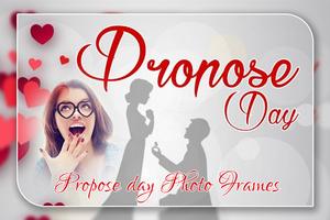 Propose Photo Frame poster