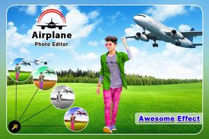 Airplane Photo Editor Affiche