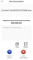 transcrição de áudio texto imagem de tela 3