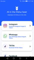 Status Saver 2020: WhatsApp, Instagram, TikTok الملصق