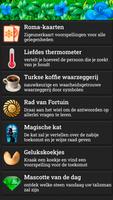Zigeunervoorspellende kaarten-poster