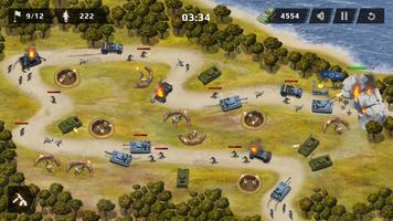 WWII Defense: RTS Army TD game ภาพหน้าจอ 1