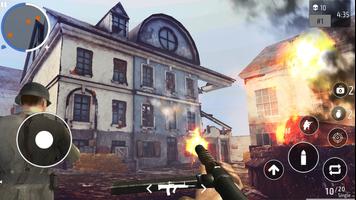 World War 2 Shooter gun game الملصق