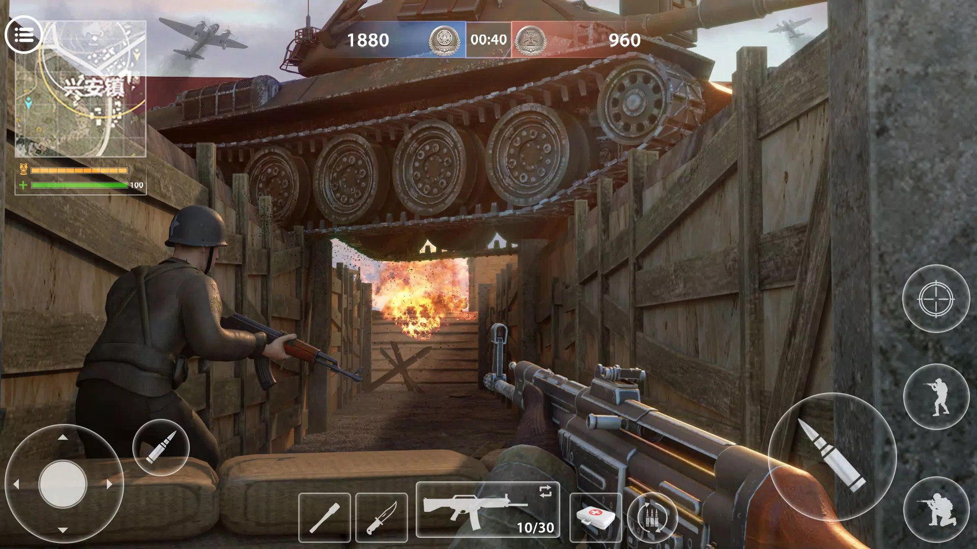 Jogo de Guerra e Tiro Fps Para Celular World War 2 Battle Combat