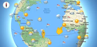 Wetterkarte - Deutsch