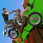 Dirt Bike Rival Racing - Forest Trial Motor آئیکن