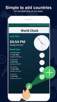 1 Schermata orologio mondiale e fuso orari