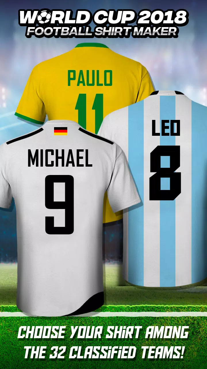 World Cup 2018 Football Shirt Maker APK for Android Download